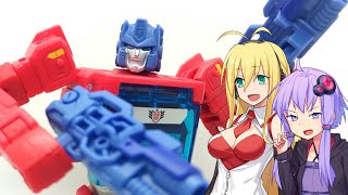 【TF玩具簡易解説】ゆかりさんたちと世代交代①【TLK：オプティマスプライム\u0026オライオンパックス 2体セット】