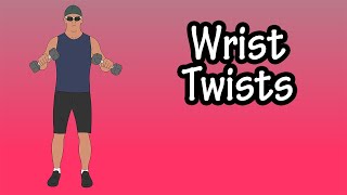 How To Perform Dumbbell Wrist Twists Exercise