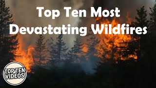 Top 10 Most Devastating Wildfires in History | Unbelievable Destruction