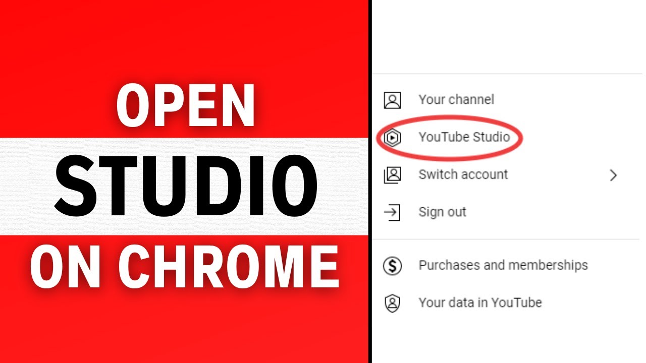 How To Open Youtube Studio On Chrome Youtube How To Open Youtube Studio On Chrome Youtube