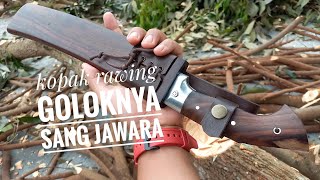 Unboxing \u0026 Testing KOPAK RAWING, golok yg pas buat berkebun \u0026 tebas ringan