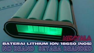 REVIEW AND TEST || BATERAI LITHIUM ION 18650 BNIB PART 2