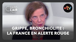 Grippe, bronchiolite : la France en alerte rouge - C dans l’air - l’invité - 26.12.2024