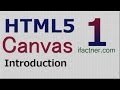 HTML5 canvas tutorial using internal CSS3 and Javascript 1