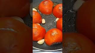 viral Roasted Tomato chatni #do subscribe #shorts #ytshorts #viral #Easy Recipe