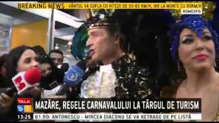 Radu Mazare, costumat de carnaval la Romexpo