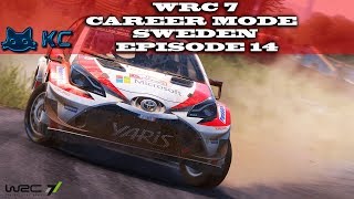 Gaming :WRC 7 (PC) 🚗 Career Mode Episode 14 (Rally Sweden)