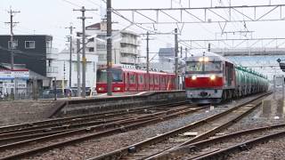 DF200-220牽引　関西線石油返送8075レ　弥富2018.03.07