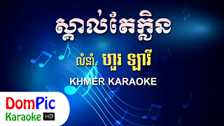 ស្គាល់តែក្លិន ហួរ ឡាវី ភ្លេងសុទ្ធ - Skal Te Klein Hour Lavy - DomPic Karaoke