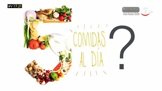 ¿Cuántas comidas hay que hacer al día?