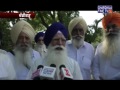 kirpal singh badungar meeting with vp singh badhanar gave a memorandum to resolve the sikh issues