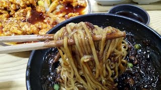 [먹진남자] 이사하는 날, 역시 자장면 \u0026 사천 탕수육 부먹 창원 황금성 Chinese Food Black-Bean-Sauce Noodles