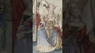 1460s dresses 👗 || 15th century gowns || Middle Ages || medieval aesthetic || #history #shorts #art