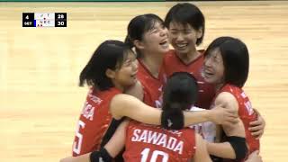 NECレッドロケッツ vs JTマーヴェラス(V.LEAGUE DIVISION1 WOMEN 2020-21 第2戦)