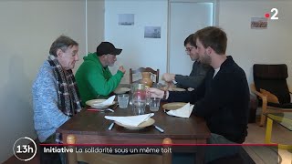 La colocation entre jeunes actifs et sans-abri : Lazare au JT France 2