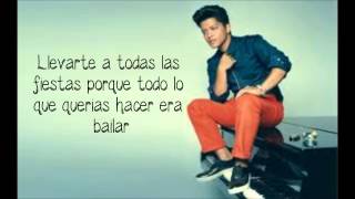 Bruno Mars - When I Was Your Man (Subtitulada en español)