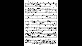 Piano version of Handel Fugue in E minor HWV 429