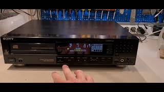 SONY CDP-970 cd player -test-