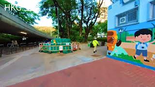 香港大窝口散步地址：邨大廈街道街景丨Hong Kong Virtua Walking Tour丨#travel #fish #automobile #vlog#nature#viralvideo