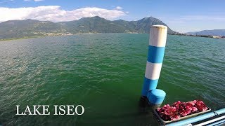 Lake Iseo ride on western side - Lovere to Sarnico - Italy - road SP 469