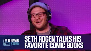 Seth Rogen Talks Favorite Comic Books and His Toy Collection (2012)
