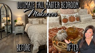 Ultimate Fall | Master Bedroom| Makeover | Decorate With Me