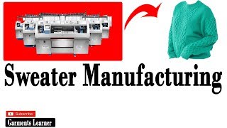 Sweater Manufacturing | A to Z Auto Production system | Knit to Pack| sweater factory in Bangladesh