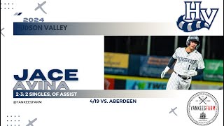 Jace Avina Vs. Aberdeen 4/19/24