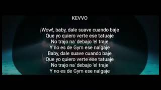 Kevvo - 105F (Remix) Full Letra