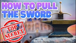 How to Pull the Sword out of the Stone at DISNEY WORLD!! *SECRET REVELED*