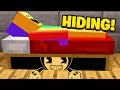 Minecraft I FOUNDY BENDY HIDING UNDER MY BED! (Ps3/Xbox360/PS4/XboxOne/PE/MCPE)