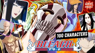 Bleach Quiz - Can Guess All 100 Bleach Anime Characters