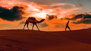 Arabian Music [4K]  - Meditation in Desert (Part 3), Arabian Flute & Arabian Nig