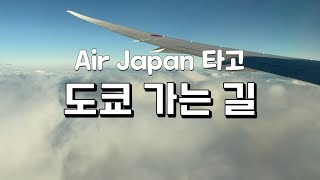 인천공항 - 나리타공항 🛫 에어재팬 타고 도쿄 가는 길 ✈️ 비행중 다른 비행기 발견 🛩️ 대한민국 서울 - 일본 도쿄 Air Japan 🍣 도쿄여행1편