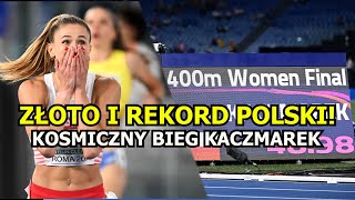 KOSMICZNY BIEG KACZMAREK! Złoty medal i rekord Polski! \