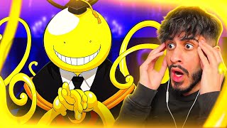 FIRST TIME WATCHING Assassination Classroom Episode 1 REACTION