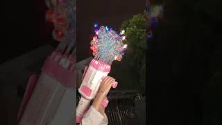 ⭐ Product Link in Comments!⭐Automatic Flashing Rocket Launcher Bubble Gun