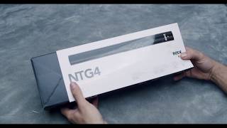 Rode NTG4 Supercardioid Condenser Shotgun Microphone [SIMPLE UNBOXING ]