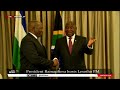 President Ramaphosa hosts Lesotho PM