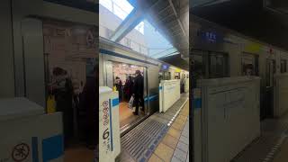 横浜市営地下鉄ブルーライン北新横浜駅ホームドア閉#shorts