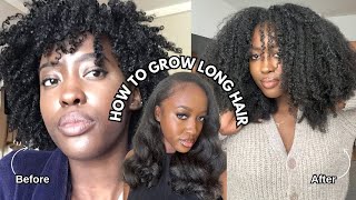 How to grow long Hair 2025 | the best products, length retention \u0026 avoiding breakage