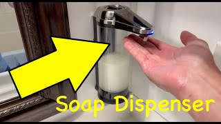 I Love My Automatic Soap Dispenser! Secura Soap Dispenser Review