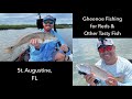 Fishing for Reds & Other Tasty Fish, St. Augustine, FL (RED DRUM + MANGROVE SNAPPER + FLOUNDER)