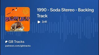 1990 - Soda Stereo - Backing Track para Guitarra Acústica