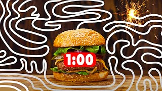 1 Minute Timer Bomb - BURGER