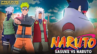 NARUTO SPECIAL - Sasuke Vs Naruto | Free Fire Story | @mrnefgamer