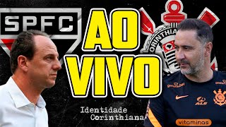 DIA DE DESCISÃO! AO VIVO | SÃO PAULO X CORINTHIANS | PAULISTÃO - SEMIFINAL 2022