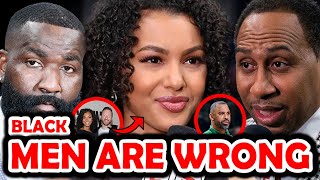 Malika Andrews Cuts Off Kendrick Perkins then Gets Checked by Stephen A Smith | Bias Against Men
