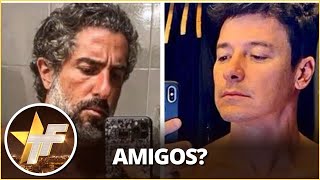 Rodrigo Faro nega briga com Marcos Mion: “A gente torce um pelo outro”