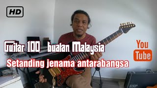 Shue.. Guitar jenama tempatan (Malaysia) kualiti antarabangsa.. 100% dari Malaysia